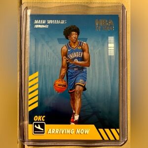 Jalen Williams RC 22-23 Panini NBA HOOPS OKC Thunder ROOKIE Basketball Card #12